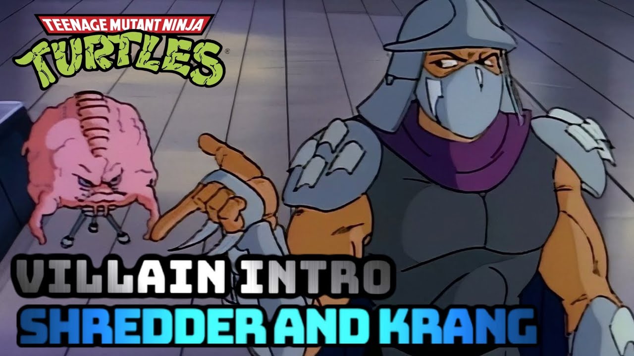 Animated Villain Introduction: Shredder and Krang