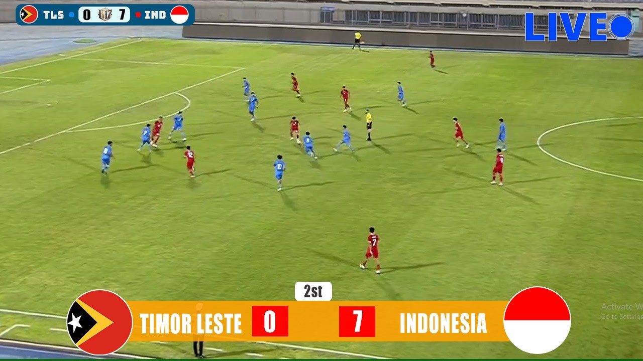 🔴LIVE▪ INDONESIA U17 VS TIMOR LESTE U17 | championship 2026