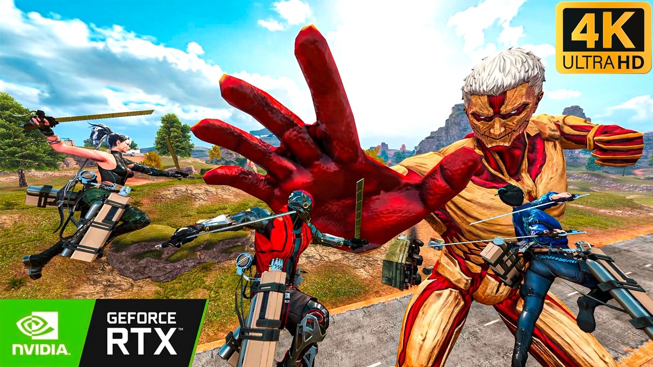 Blood Strike x Attack on Titan - INSANE Cinematic Gameplay 🔥