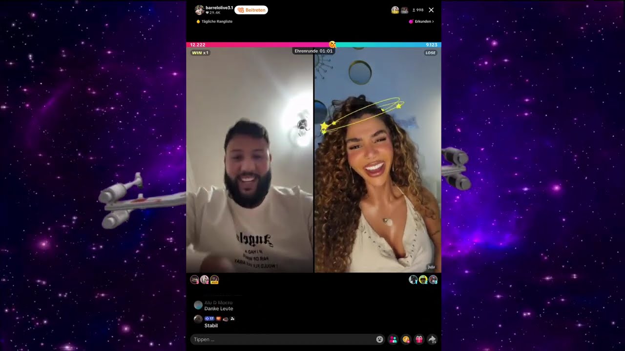 🔴 LIVE! Barrelo Fitna Show 🤯🤯 #tiktok #live #aavfx #barrelo #barello #juju #albania #funny 