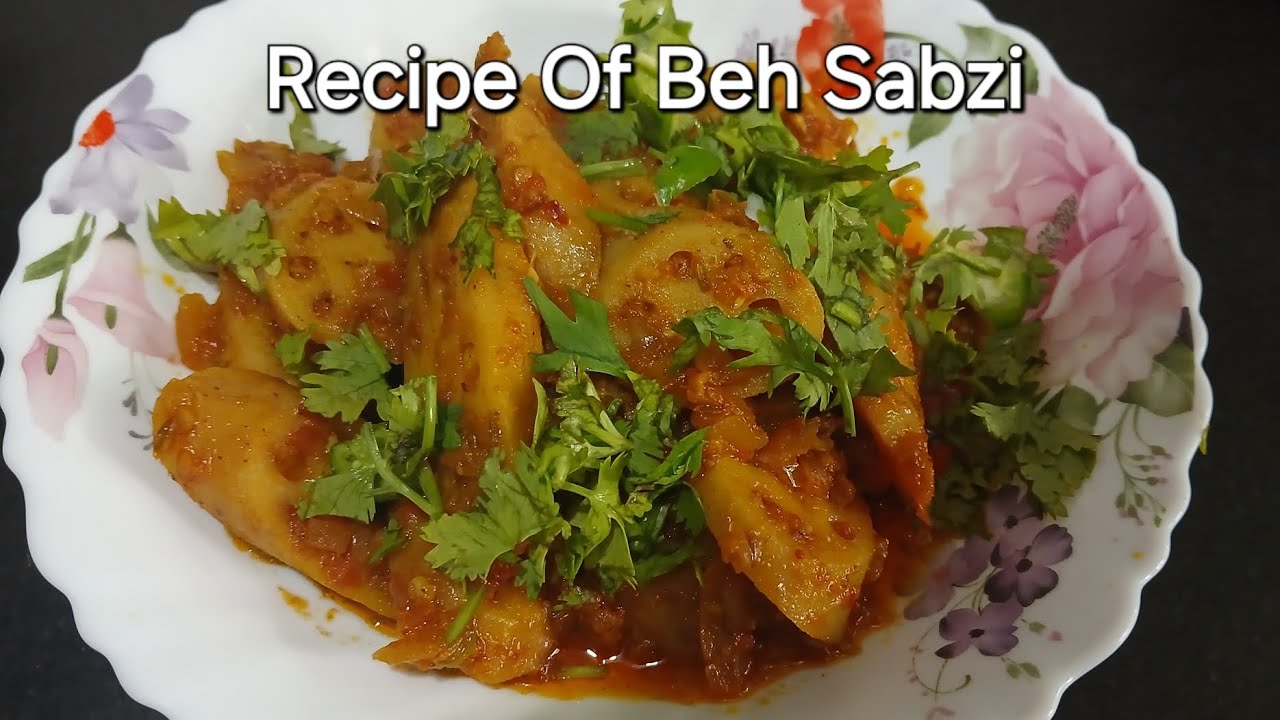 Recipe Of Beh Sabzi - Naheed Riaz