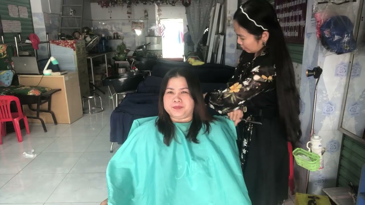 Tạo mẫu tóc layer nữ 