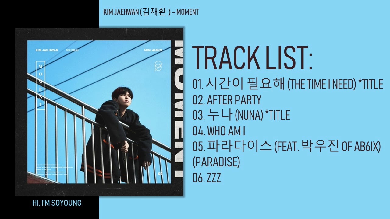 [Mini Album] Kim Jaehwan (김재환) – MOMENT