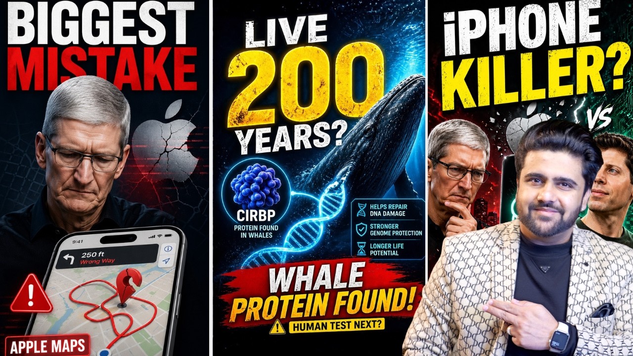 OpenAI Phone, Apple Maps Mistakes, Shopify AI, Humans Living 200 Years, Meta, Samsung: Tech News