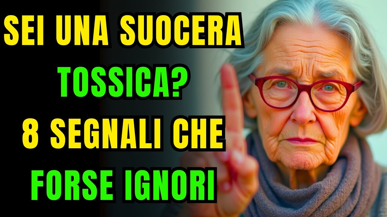 8 atteggiamenti che INDICANO che sei una suocera TOSSICA (cambia ORA!)