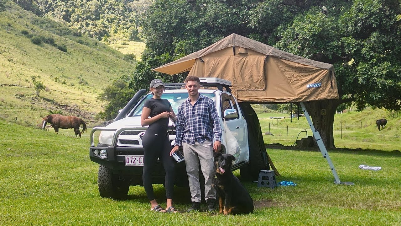 Camping with our dog for the first time! Frogs Hollow Bushcamping