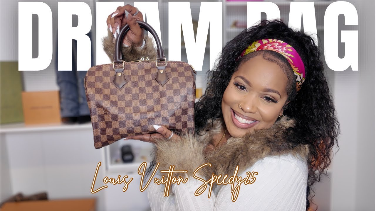 I Finally Got My Dream Louis Vuitton Speedy Bandoulière 25 👜 | Honest Unboxing & First Impressions ♡