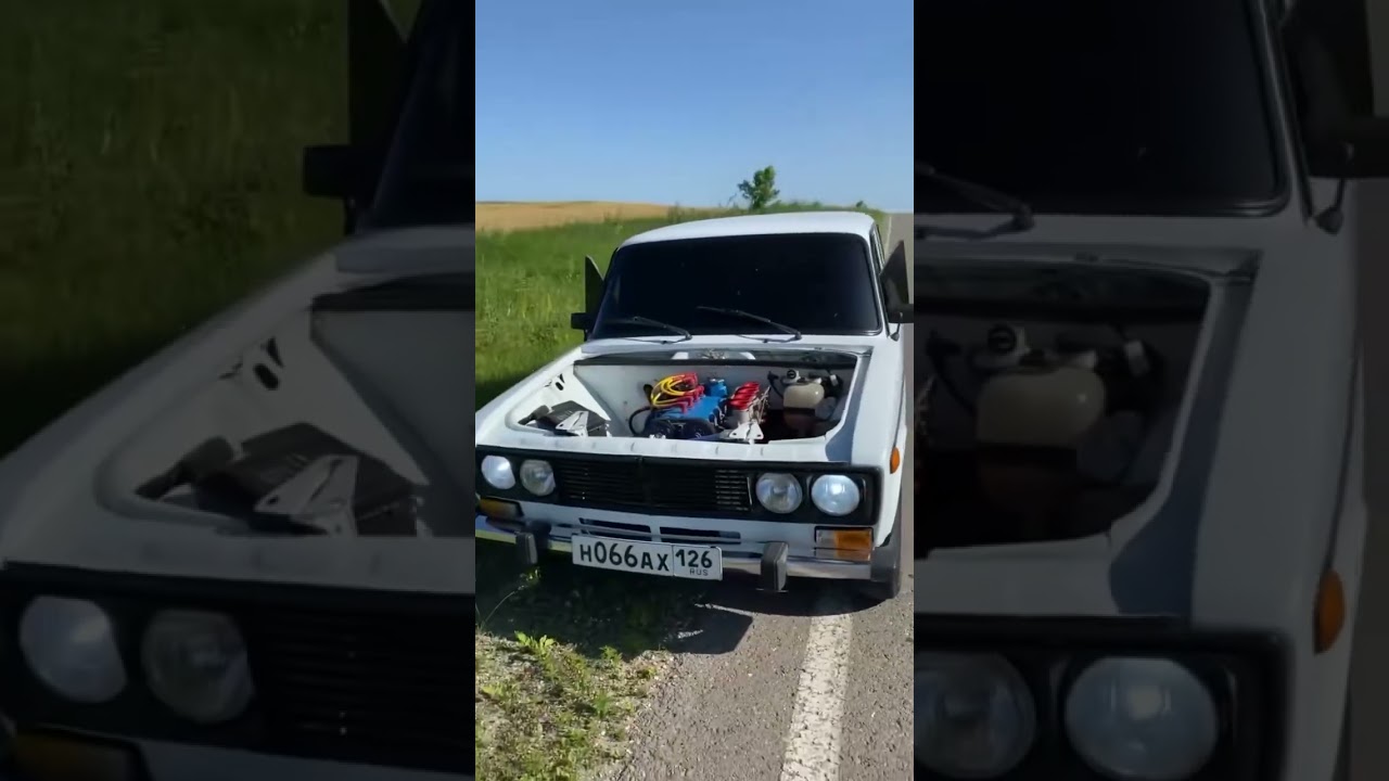 ЗАРЯЖЕННЫЙ ВАЗ 2106 С 16V НА ДРОССЕЛЯХ🔥#ваз #ваз2106 #2106 #vaz2106 #жигули #16v #классика #топ