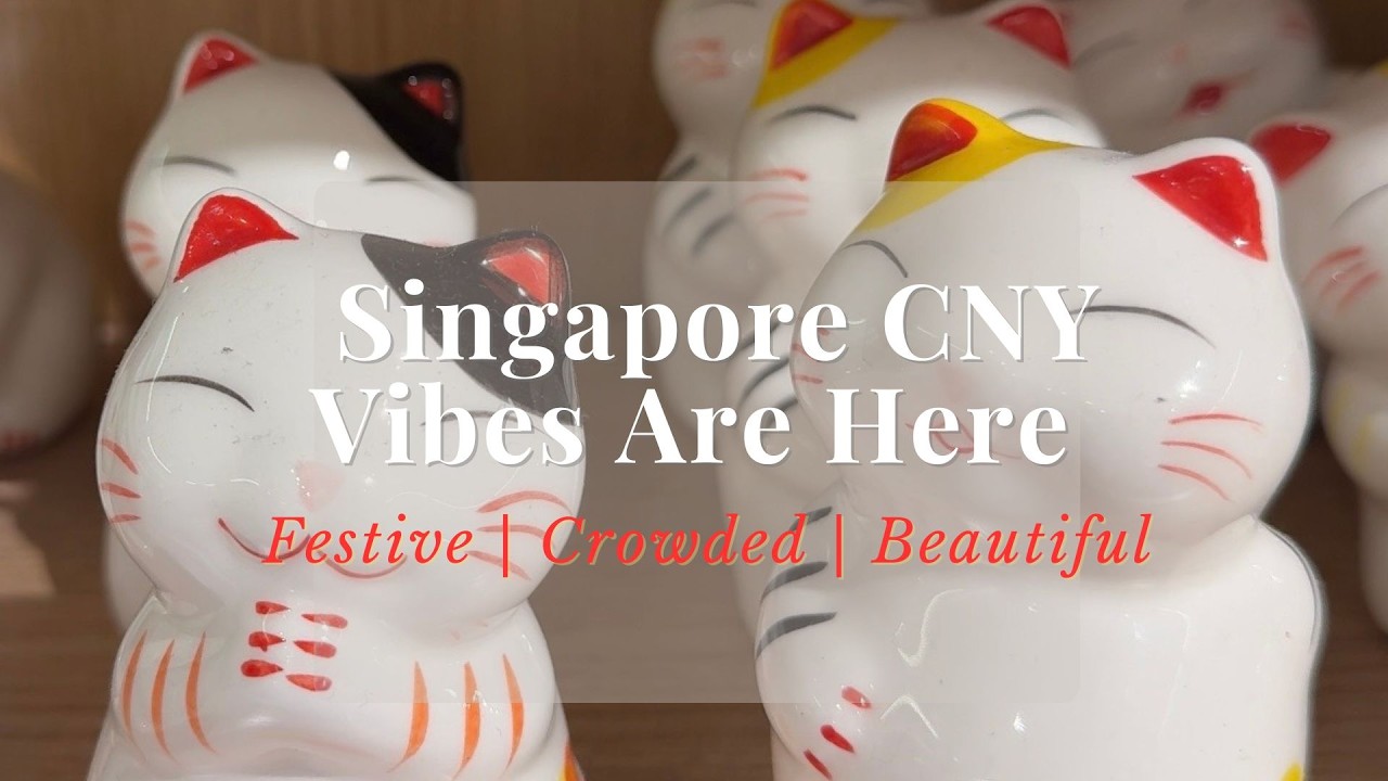 Singapore CNY Vibes in 4K | CNY 2026 | Chinatown