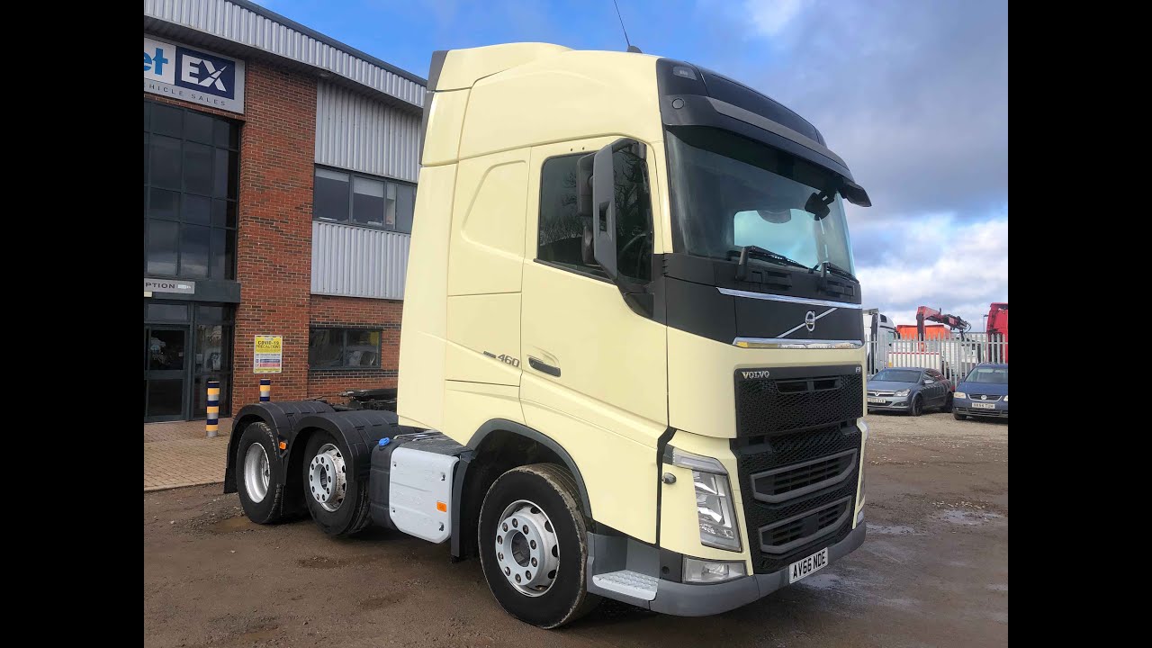 VOLVO FH460 GLOBETROTTER *EURO 6* 6X2 TRACTOR UNIT 2016 - AV66 NDE