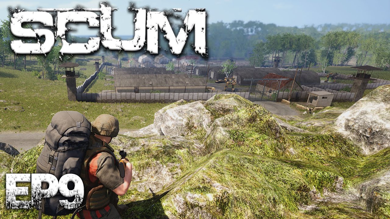 SCUM - Military Bases are full of Frights! - Singleplayer - Ep9