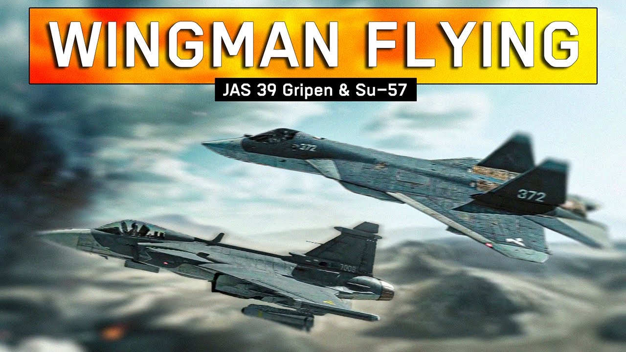 Wingman JAS 39 Gripen and Su-57 Gameplay | Dual POV | Battlefield 6