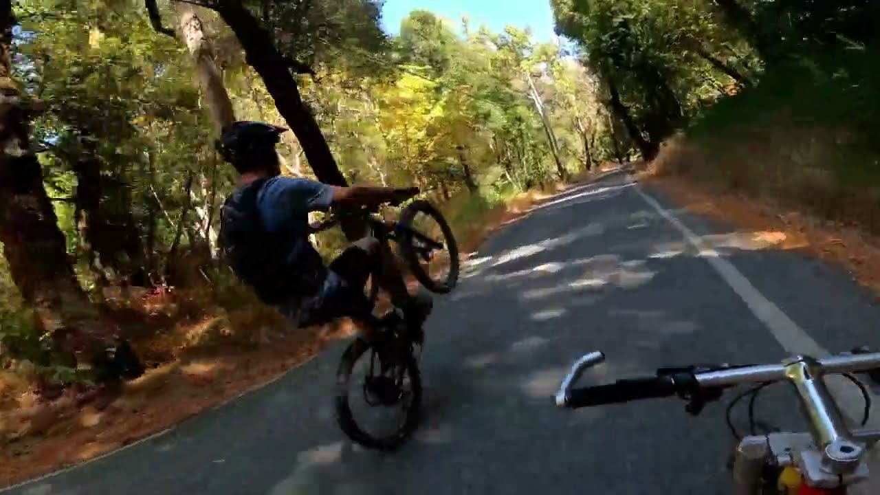 Stevens Canyon MTB on retro Proflex 856 & Giant Trance 2  NorCal 8/20/22