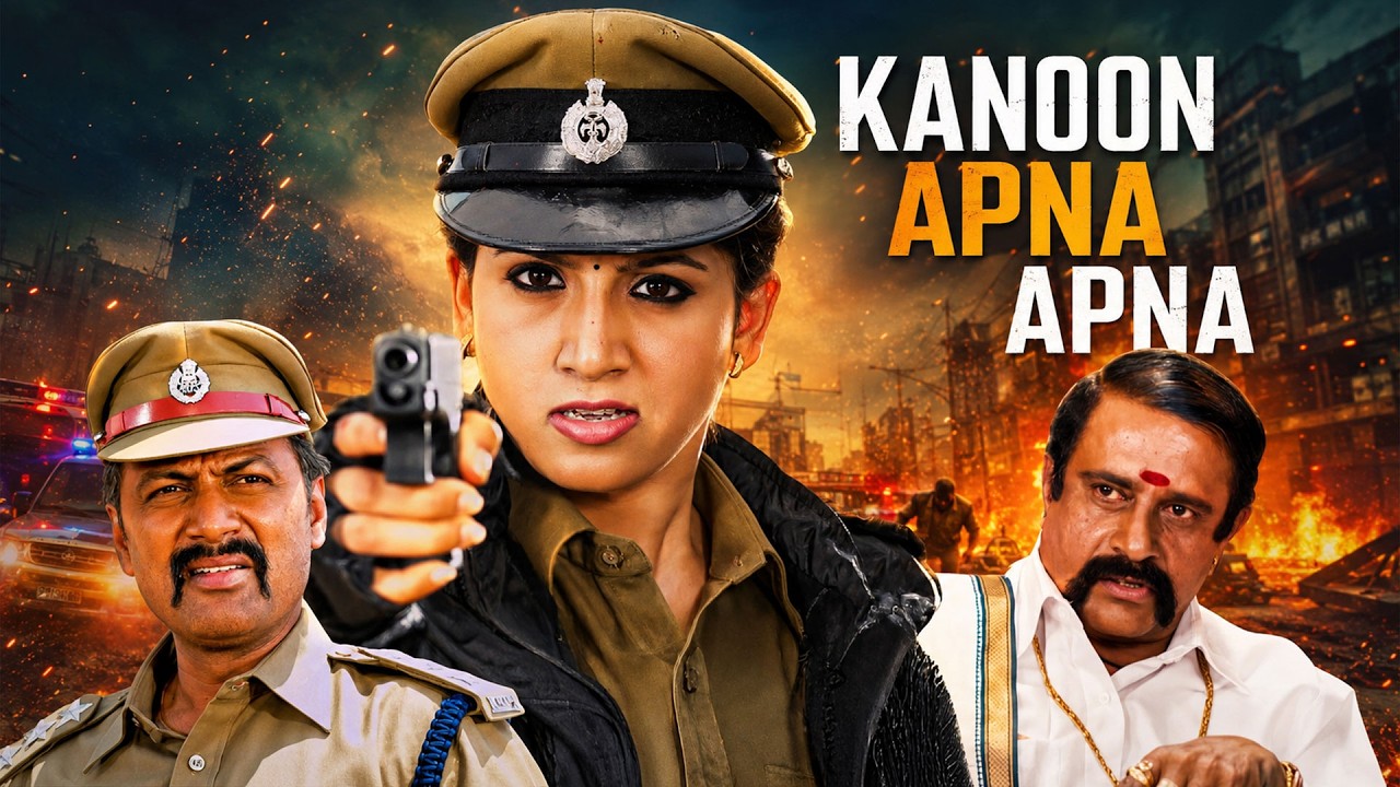 Kanoon Apna Apna | South की जबरदस्त Blockbuster Action Movie 4K | Hindi Dubbed Full Movie