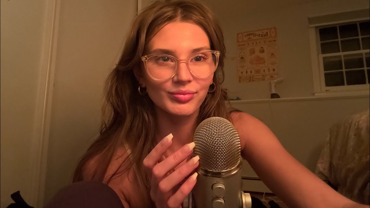 ASMR repeating “scratch” (your fav trigger) and mouth sounds