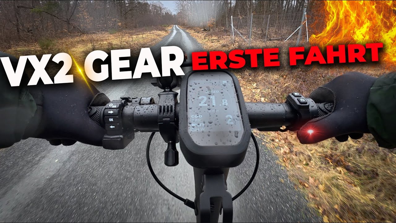 VMAX VX2 Gear Test 🔥 Erste Fahrt & ehrliche Erfahrung E-Scooter Review 2026