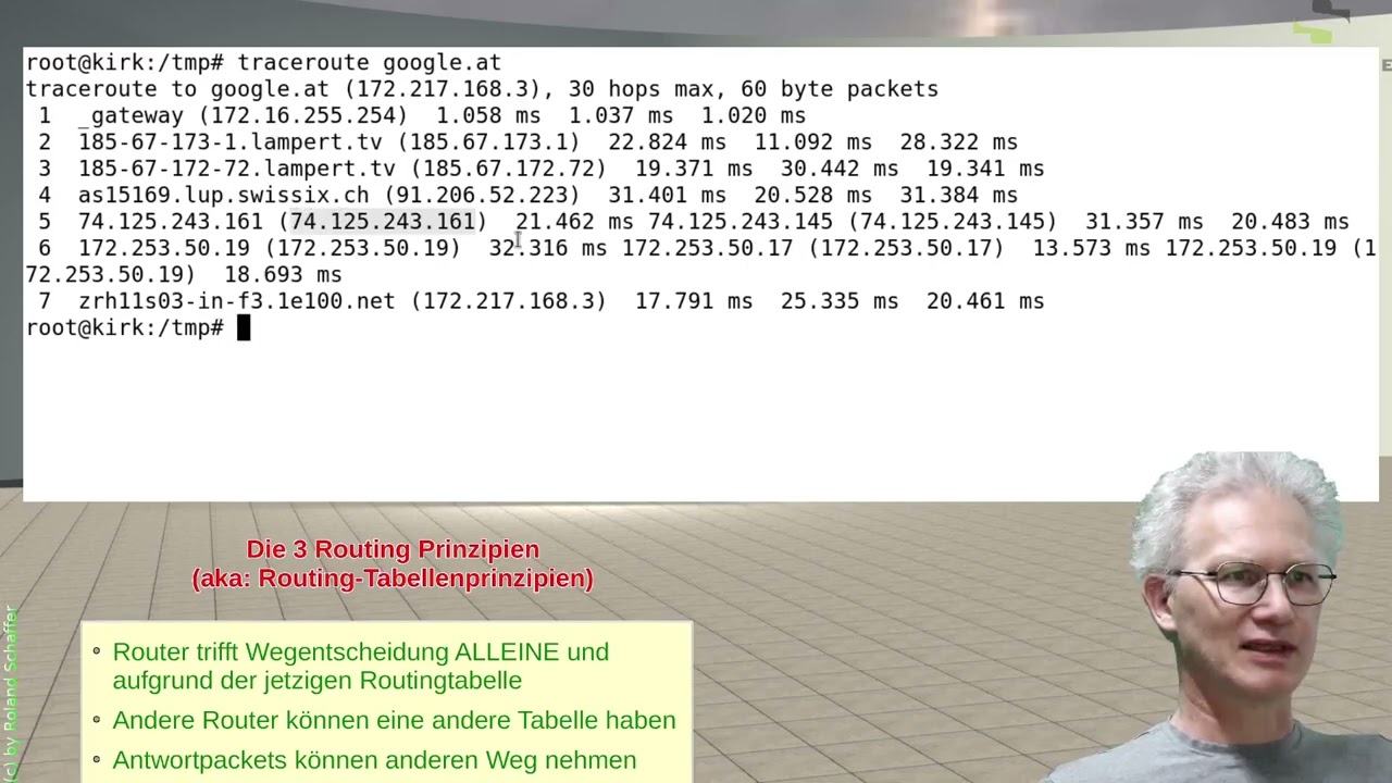 Wie funktioniert Traceroute? Warum lügt Traceroute? Warum hat Traceroute verschiedene Antwortzeiten?