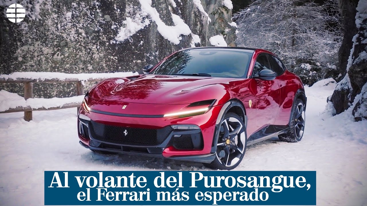 Al volante del Purosangue, el Ferrari más esperado
