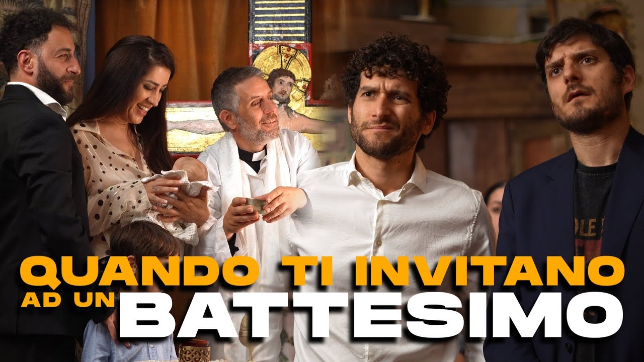 QUANDO TI INVITANO AD UN BATTESIMO