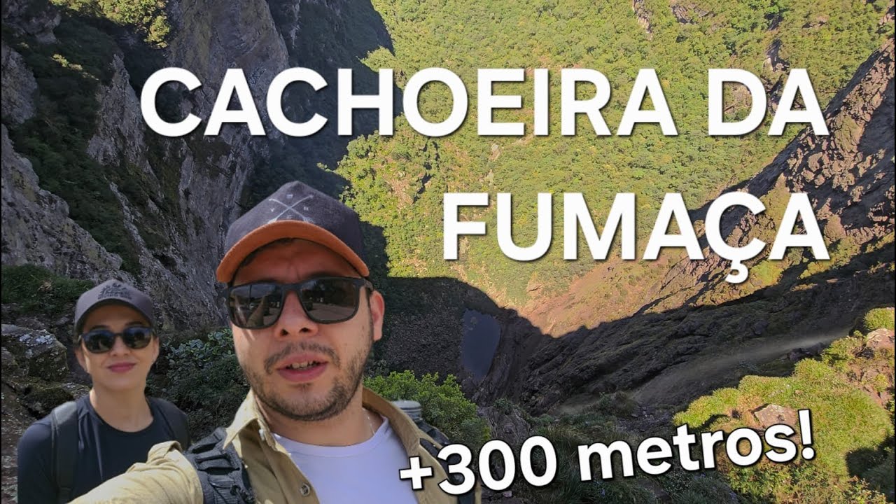 FOMOS NA 3ª MAIOR CACHOEIRA do Brasil - Trilha da Cachoeira da Fumaça - BA