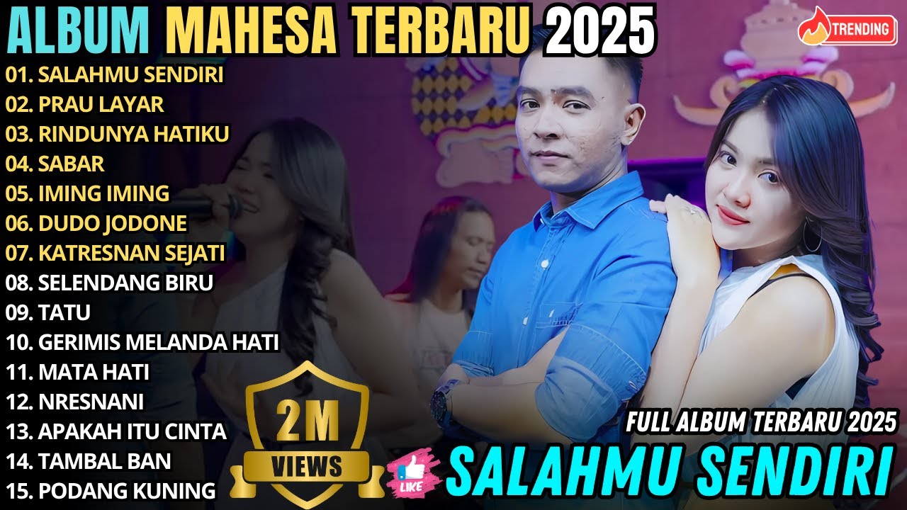 SALAHMU SENDIRI - PRAU LAYAR || GERRY FT DINDA || DANGDUT MAHESA MUSIC FULL ALBUM TERBARU 2025