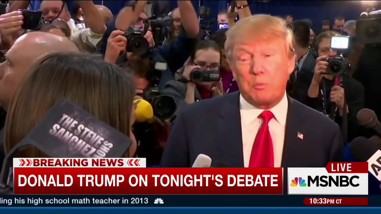 MSNBC: Kasie Hunt Interviews Donald Trump - December 16, 2015