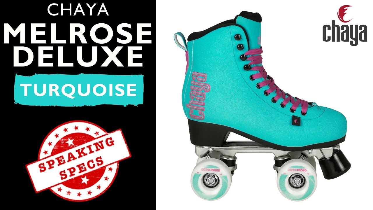 Chaya Melrose Deluxe Turquoise Roller Skate - CHAYA SPEAKING SPECS
