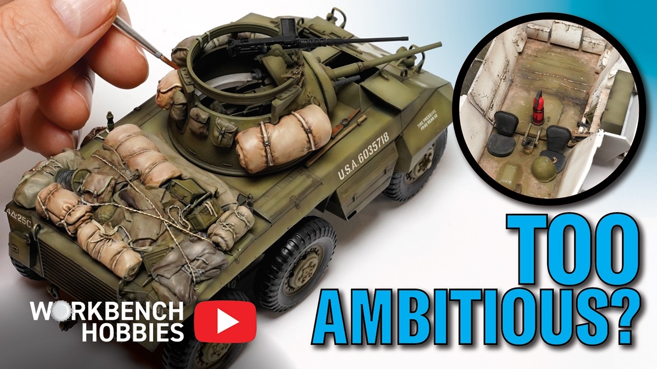 Tamiya M8 Greyhound | Time vs Ambition