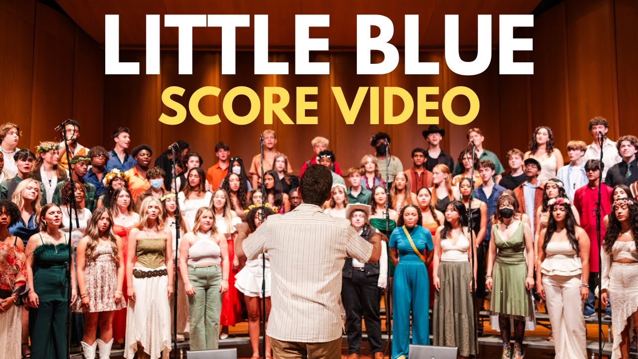 Little Blue (Jacob Collier) - Score Video