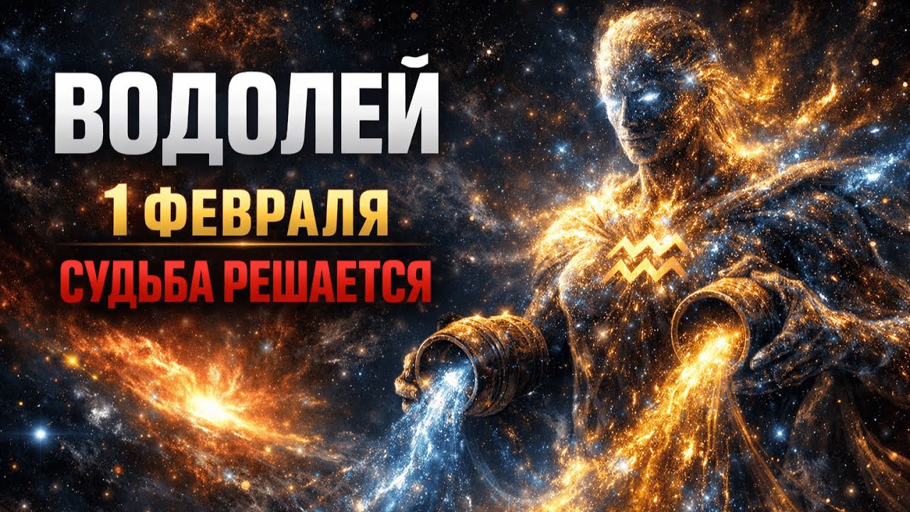 ВОДОЛЕЙ♒️: СЕГОДНЯ — ГЛАВНЫЙ ДЕНЬ ТВОЕЙ ЖИЗНИ