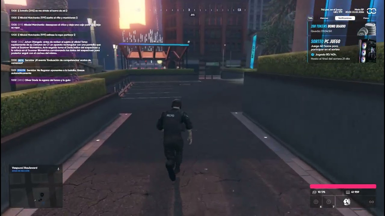 Solito se entrega - MCPD- META RP - codigo: NML6VVNLL - Meta City Police Department