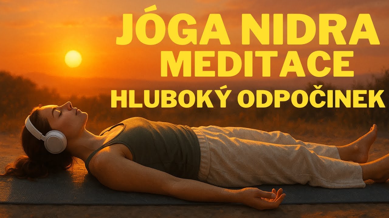 Jóga Nidra Meditace Uvolni stres & úzkost | Jóga Nidra zklidní nervový systém | Hluboká Relaxace