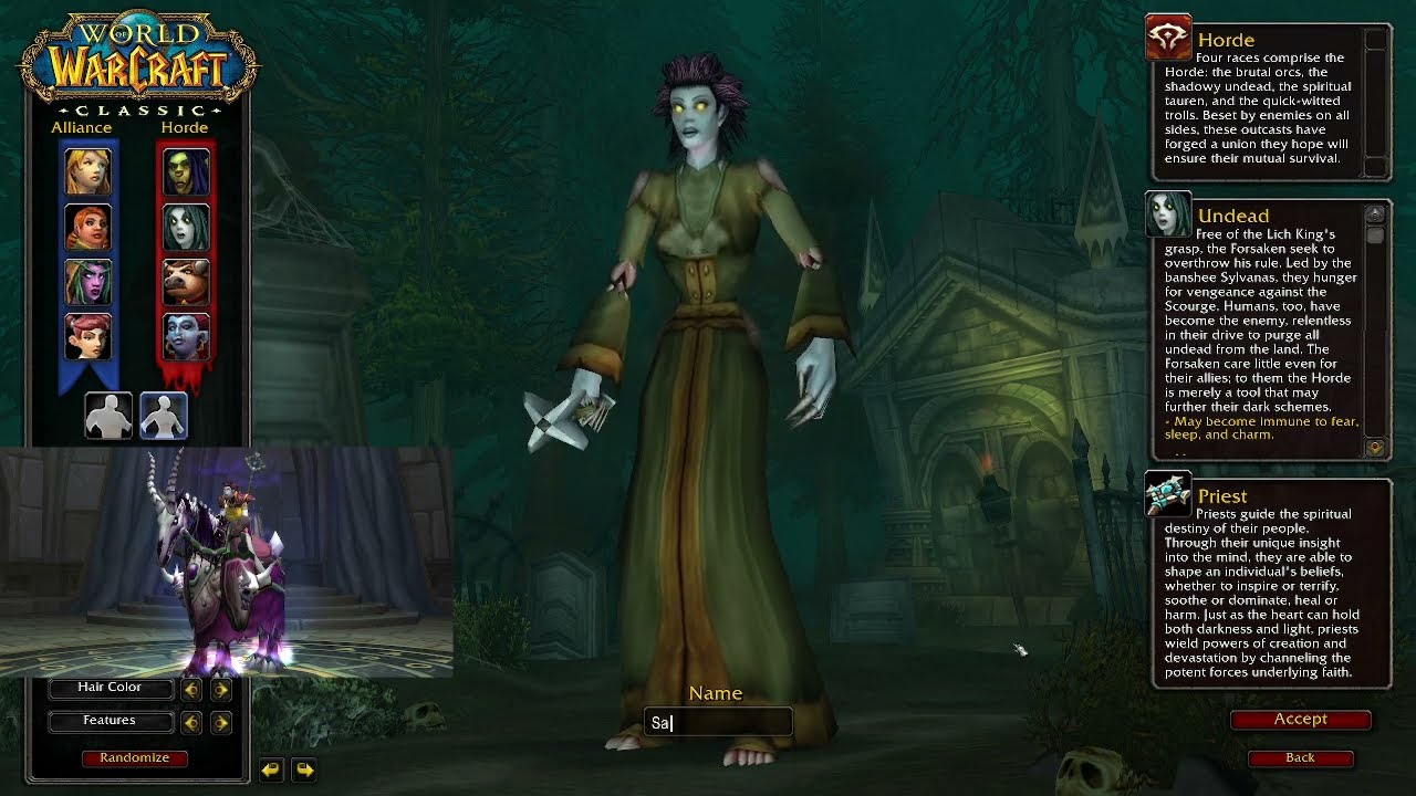 1-10 Undead Priest speedrun in 1:23:03 - WoW Classic Era