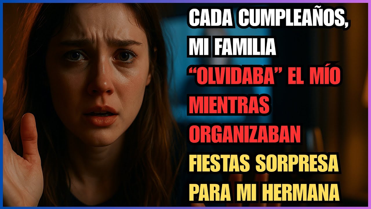 Cada cumpleaños, mi familia “olvidaba” el mío mientras organizaban fiestas sorpresa para mi hermana