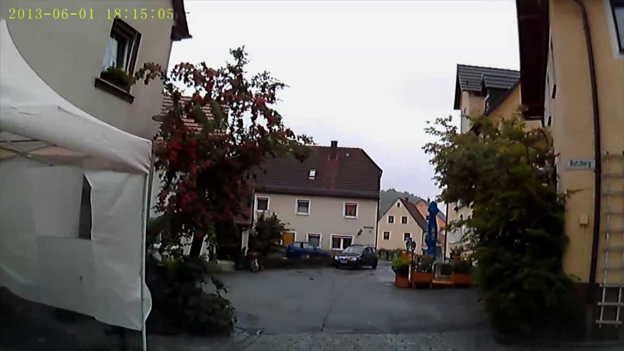 D: Gößweinstein Landkreis Forchheim Ortsdurchfahrt Juni 2013