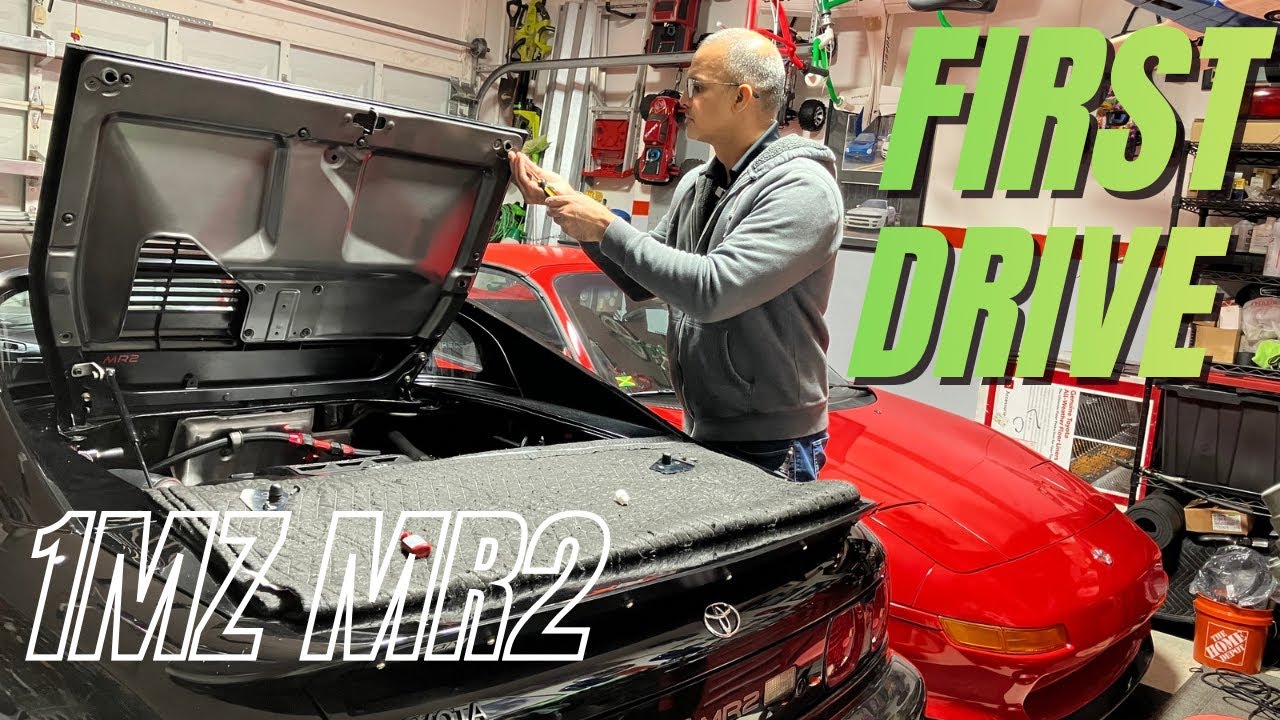 1mzfe Mr2 engine detail & first drive - E3