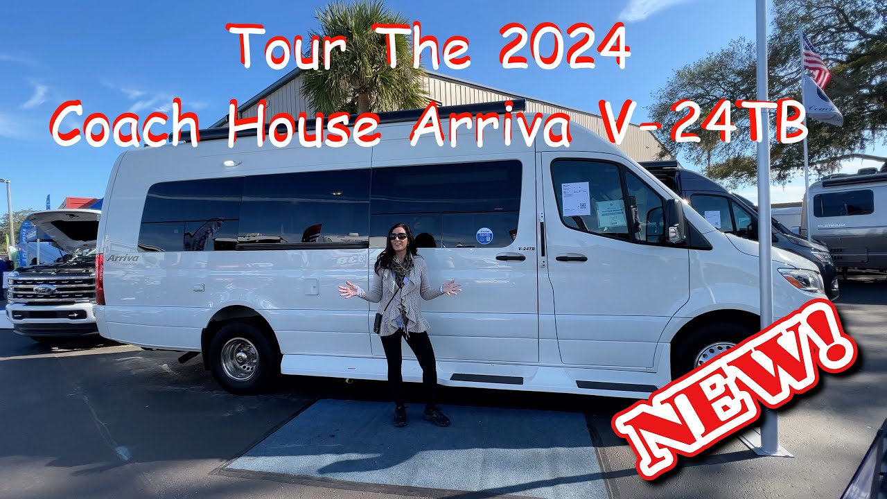 Tour The 2024 Coach House Arriva V-24TB B-Class RV Built On The Mercedes Chassis