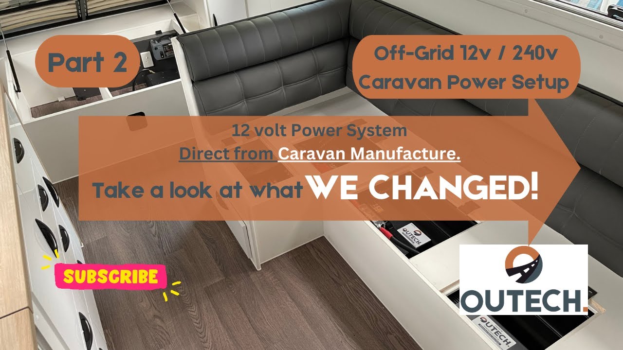 Part 2 - BEFORE & AFTER - Brand New Supreme Caravan Gets Complete New Off-Grid Power System
