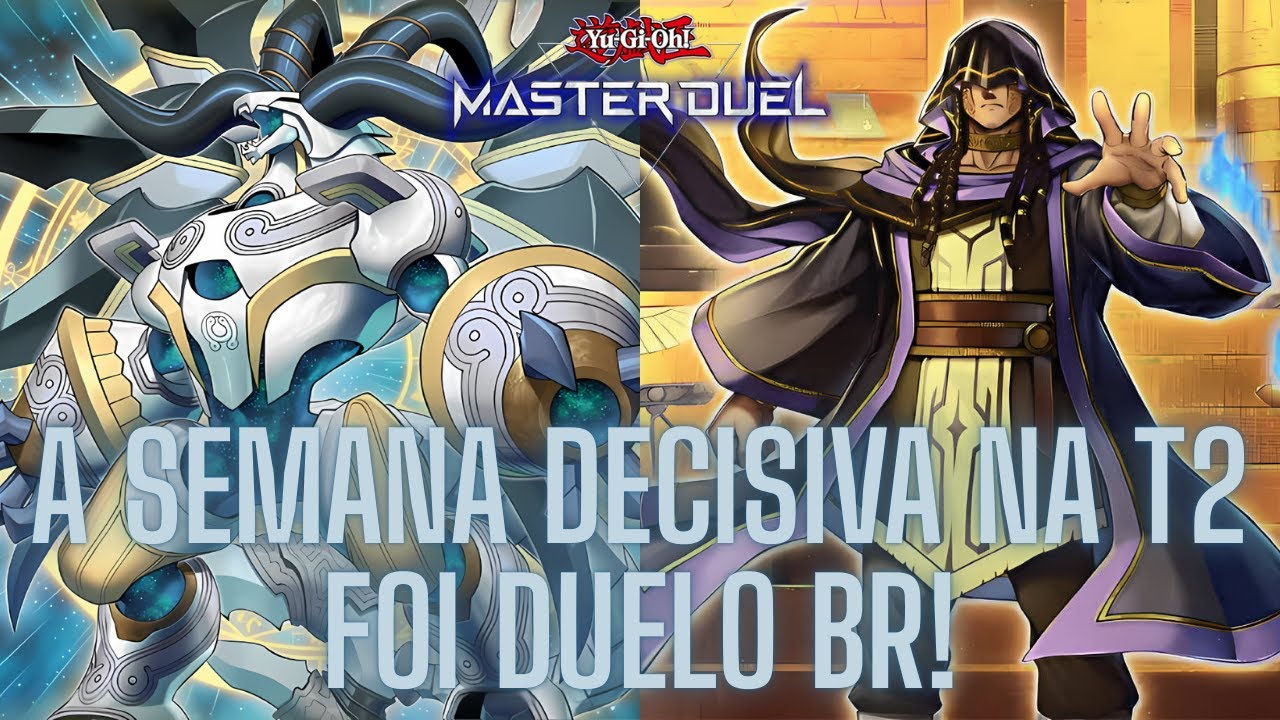 A SEMANA DECISIVA na T2 Trials foi um confronto BRASILEIRO! - Yu-Gi-Oh! Master Duel.