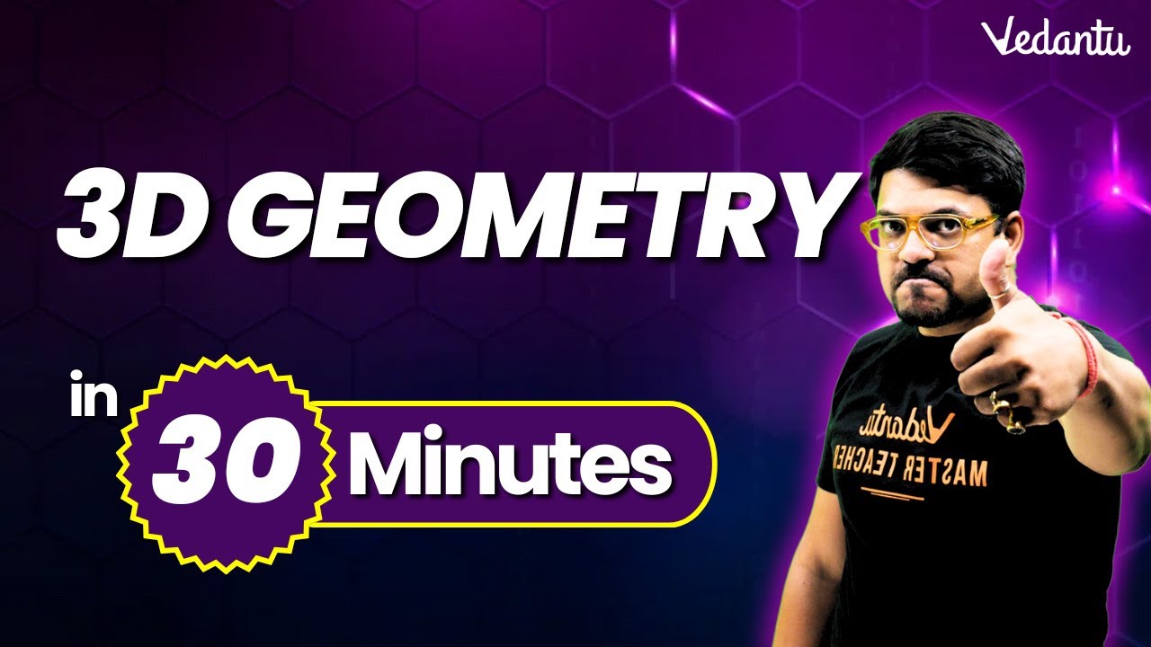 3D Geometry One Shot in 30 Minutes⏳ | Class 12 Maths Chapter 11 | Harsh sir @VedantuMath