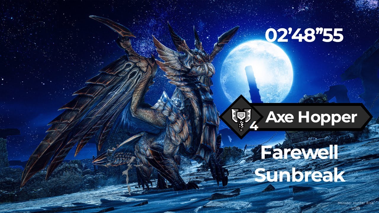 MHRSunbreak: Primordial Malzeno | 02'48'' | Charge Blade - Axe Hopper