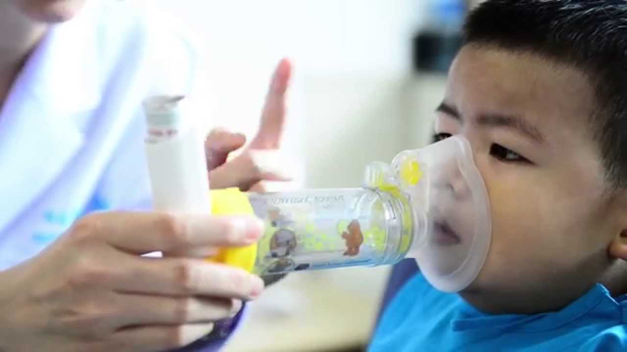การใช้ยาพ่นชนิด MDI (Meter Dose Inhaler) ในเด็ก รพ.เด็กสินแพทย์