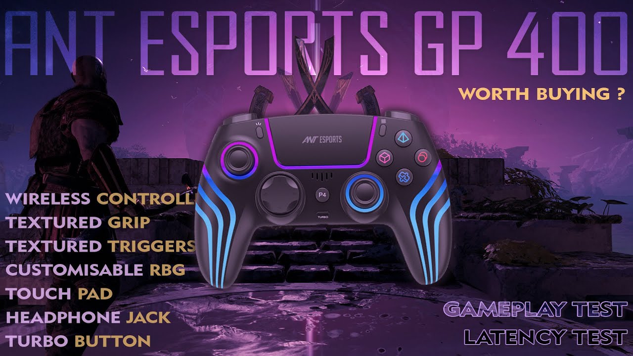 Ant eSports GP 400 Wireless Controller Unboxing & First Impressions | RGB Gaming Controller!