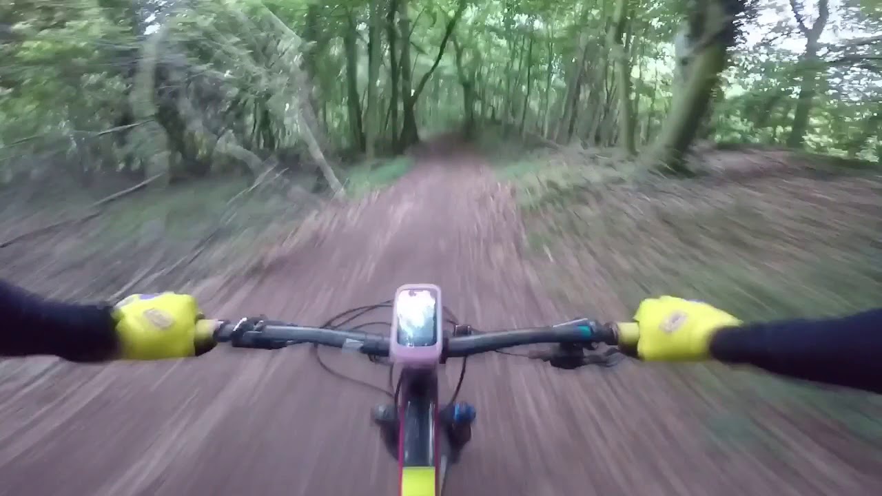 Birdlip, Cranham, Buckholt wood and Popes Wood - Cranham Mountain Bike trails  near Cheltenham