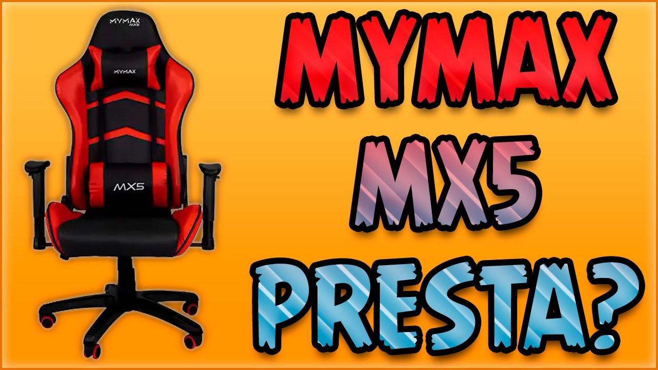Cadeira Gamer MYMAX MX5, como esta depois de 1 ano de uso