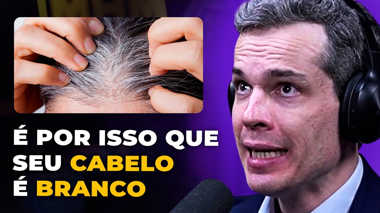 O QUE CAUSA CABELO BRANCO  | cabelo masculino 2023