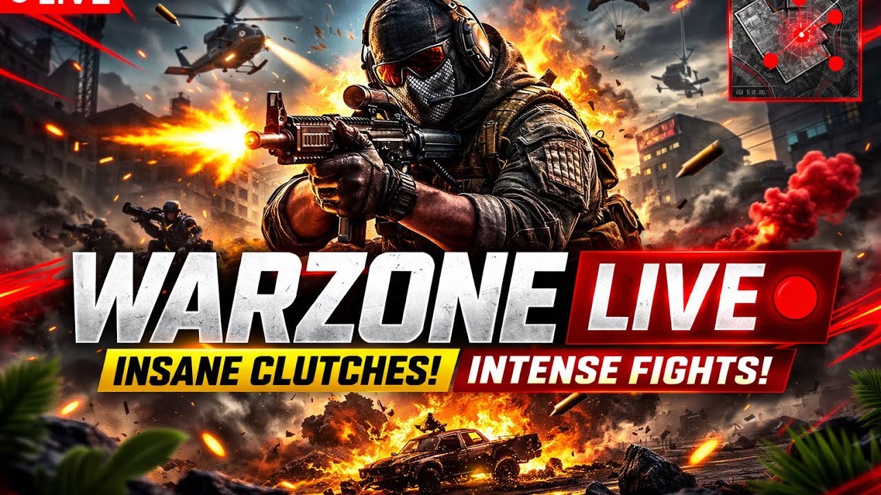 COD Battle Royale LIVE 🔴 | Non-Stop Action & Clutch Moments