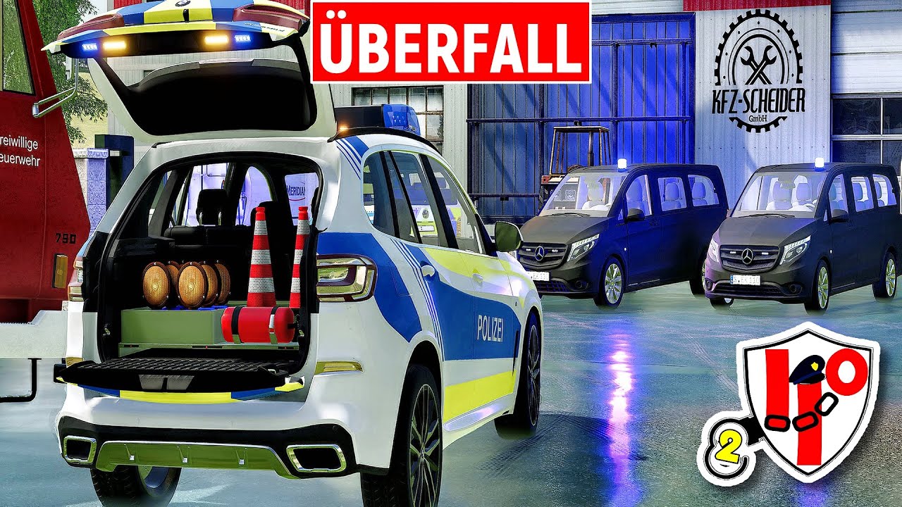 LS22 PROJEKT 110 - Überfall auf KFZ Werkstatt: GROßEINSATZ!