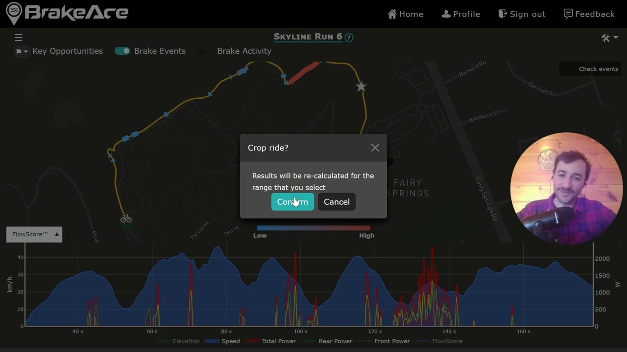 How To Cut and Crop a Ride in BrakeAce