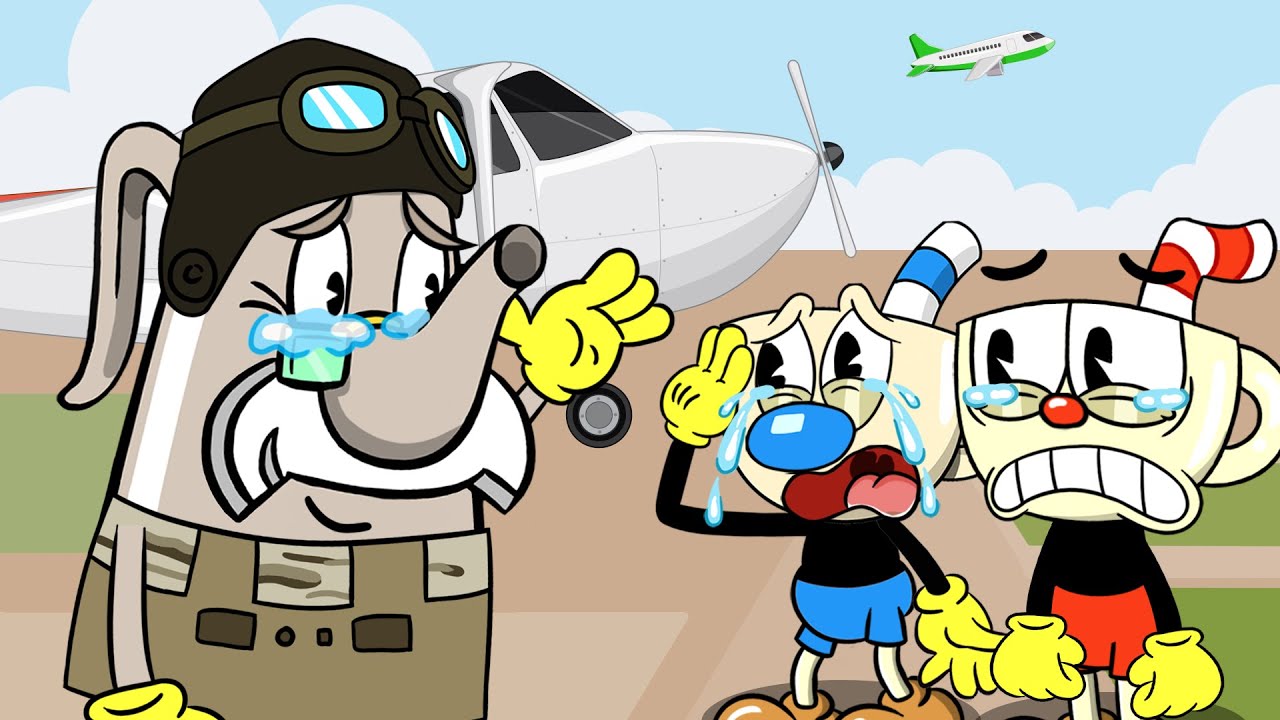 Elder Kettle is My Hero | Cuphead Love Grandfather Forever | Cuphead Sad Story - Cuphead Animation